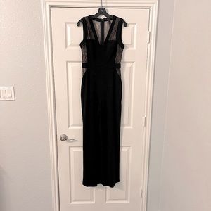 NWT BCBG Black Pantsuit with Pockets